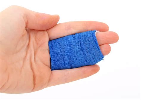 Hd Wallpaper Person With Blue Bandage On Two Fingers Accident Aid