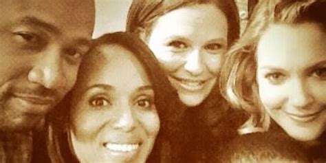 Scandal Cast Takes Selfies Makes Us Love Them Even More Huffpost