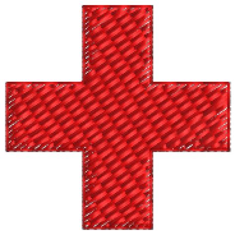 ¿cómo proteger las cruces de la farmacia? Matriz de Bordado Logotipo Cruz de Farmácia