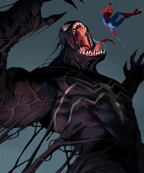 Spiderman vs venom part 2 finally out !! Venom & Spiderman by Jason Kang : thevenomsite