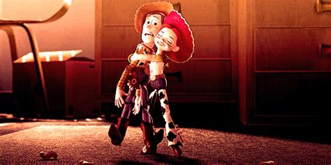 Movies Woody From Pixar S Toy Story Being Hugged Tightly And Lifted Off