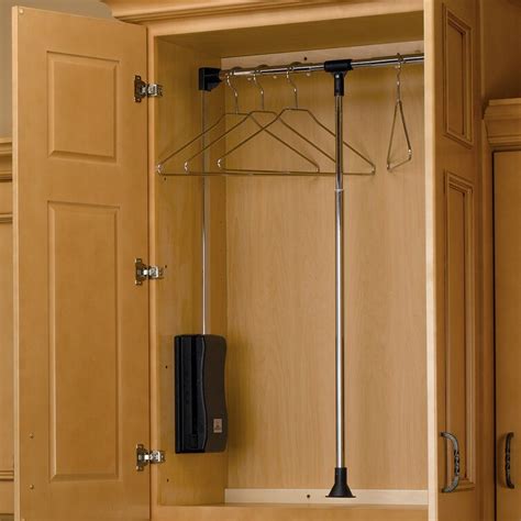 Each manufacturer has their subtleties when it comes down to the installation process. Rev-A-Shelf Adjustable Pull-Down Closet Rod | Wayfair