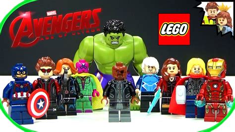 Lego Avengers Age Of Ultron Minifigure Collection Brickqueen Youtube
