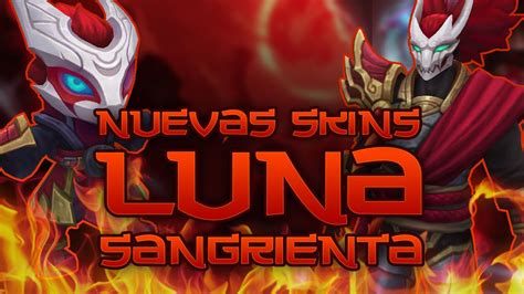 Nuevas Skins Luna Sangrienta Yasuo Y Kennen League Of Legends Youtube