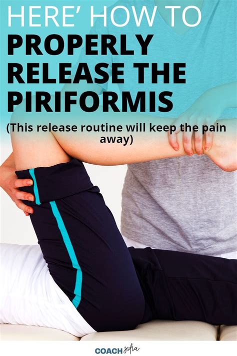 How To Release The Piriformis Muscle Massage Ball And Stretching Piriformis Muscle