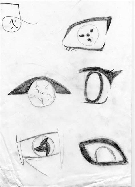 Naruto Eye Study By Sasukefanjessy On Deviantart