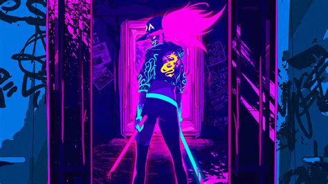Obrázky Na Plochu Cyberpunk Neon 4k Ružová žltá Svetlo Modrá