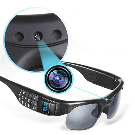 smart glasses camera bluetooth with headset music calling polarized bluetooth video glasses