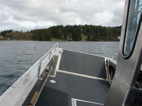 Find a new boat side console today at great lakes skipper. 18' Sportsman Landing Craft Side Console Aluminum Boat ...