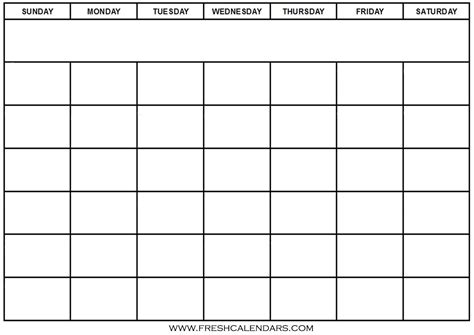 blank calendar wonderfully printable  templates