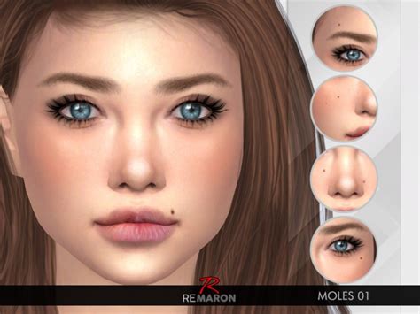 Moles 01 For Both Genders By Remaron At Tsr Sims 4 Updates
