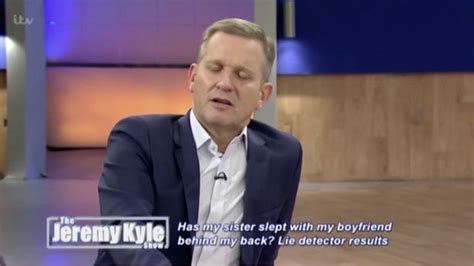 Jeremy Kyle Forced To Apologise To Viewers Eating