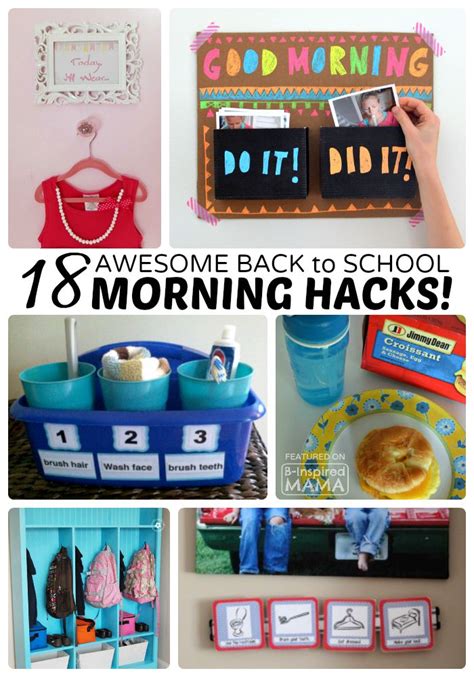 18 back to school morning routine hacks