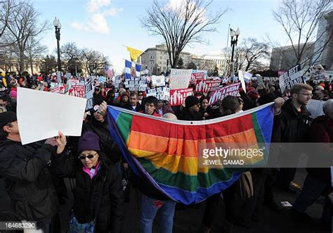 Gay Marriage Protest Photos And Premium High Res Pictures Getty Images