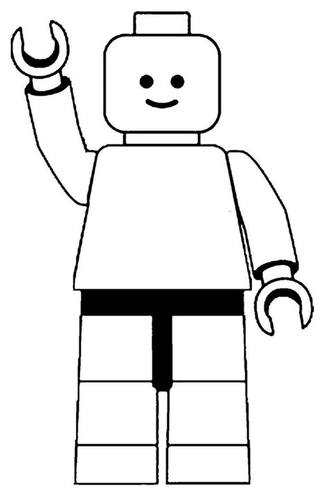 Lego Man Printable