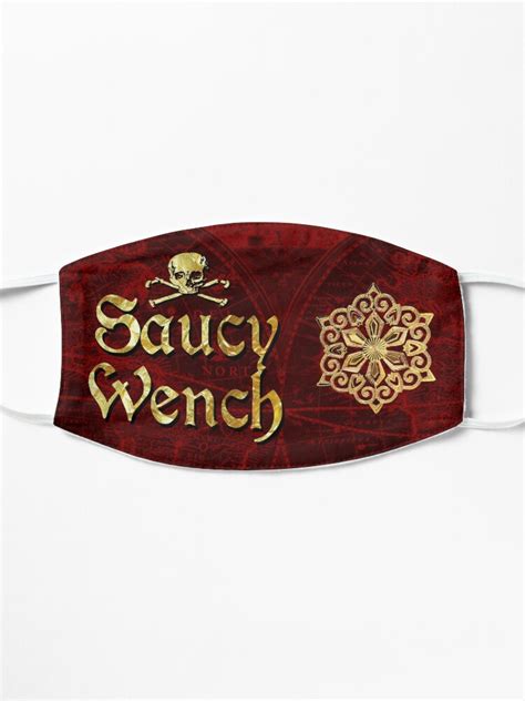 Saucy Wench Mask For Sale By Celticartstore Redbubble