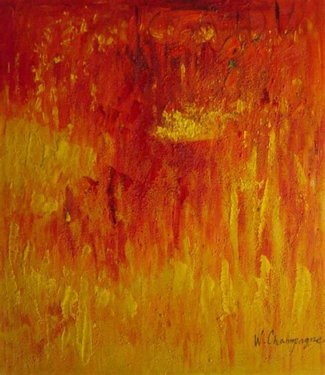 Fire Abstract Painting By Our Originals Reproduction