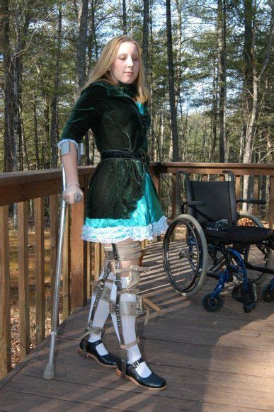 Sehr Edles Humpel Outfit Braces Girls Wheelchair Women Leg Braces