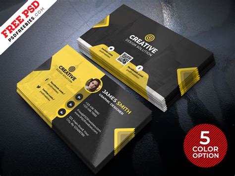 Start with a template, add your details, and get professional results in minutes. Free Business Card Design Templates - PSDFreebies.com