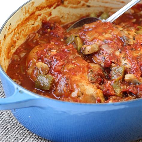 This recipe takes just 30 min. Tomato Chicken Bake - American Heritage Cooking