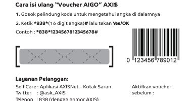 Kode voucher sendiri merupakan salah satu metode pengisian ulang baik. Cara Inject Voucher Axis Ke Nomer Lain : Calameo Complete ...