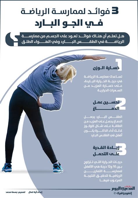3 فوائد من ممارسة الرياضة في الجو البارد المصري اليوم