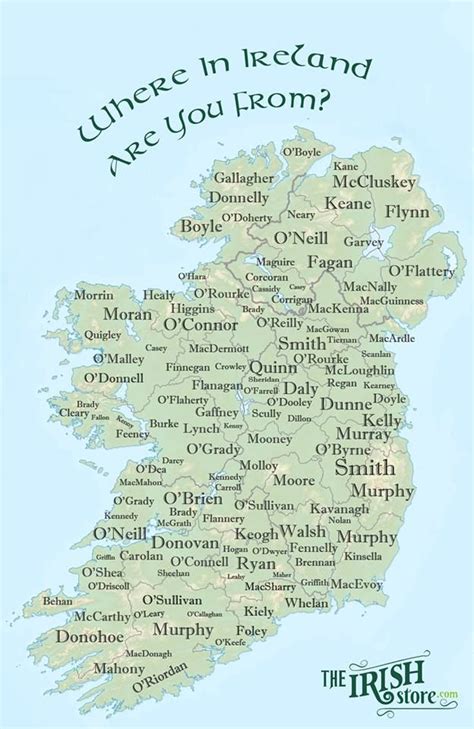 Track Your Irish Surname And Discover Your Heritage