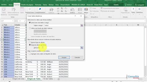 14 Crear Varias Tablas Dinámicas En La Misma Hoja De Excel Youtube