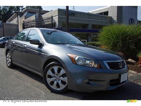 2008 Honda Accord Ex L V6 Sedan In Polished Metal Metallic Photo 2