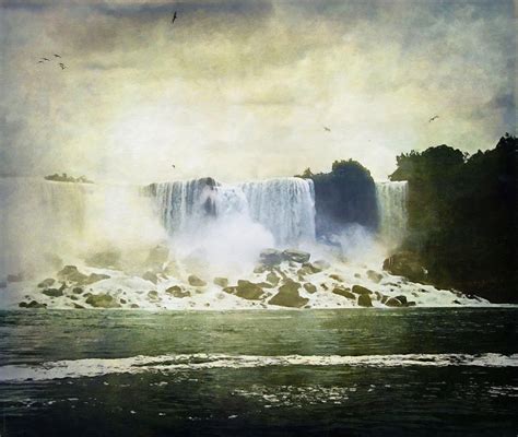 Mighty Niagara Digital Art By Lianne Schneider Pixels