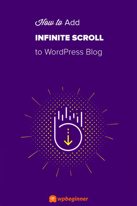 how to add infinite scroll to your wordpress site step by step wordpress tutorials