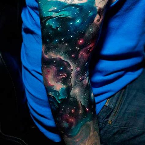 Galaxy Tattoo Sleeve Designs Ideas And Meaning Tattoos For You