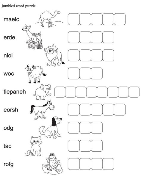 Great for teachers, parents, and students. Jumbled word puzzle | Download Free Jumbled word puzzle ...