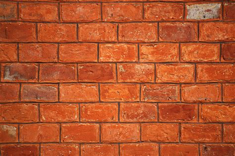 Free Images Brickwork Brick Wall Orange Bricklayer Symmetry
