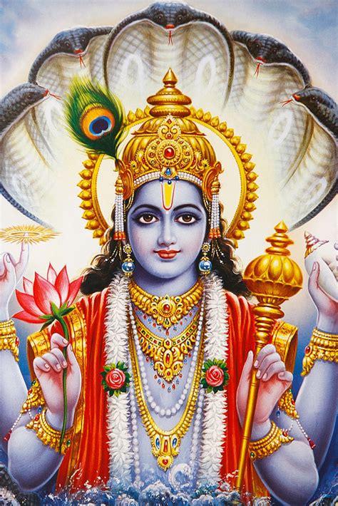 Vishnu God Illustrations Vishnu Lord Vishnu