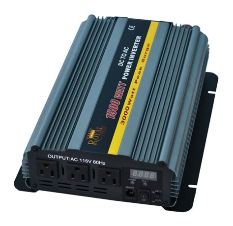 1500 Watt Power Inverters 12 Volt Dc To 110 Volt Ac