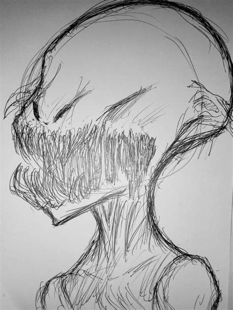 Random Monster Sketch By Theboredashell On Deviantart