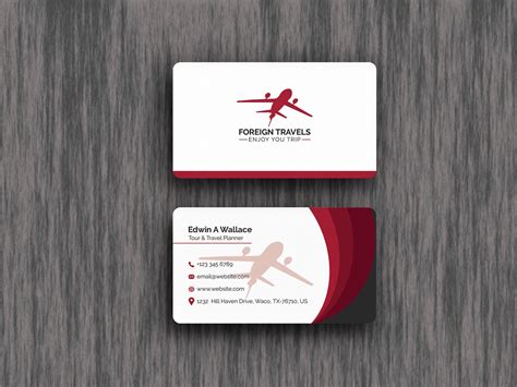 Find & download free graphic resources for travels business card. Travel Agency Business Card Design Template | TechMix