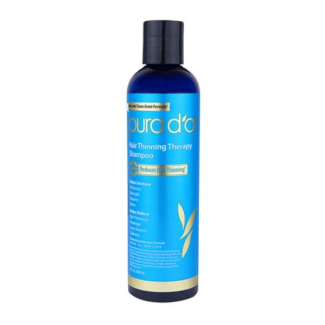 A strict diet with all essential nutrients is a must. PURA D'OR Hair Thinning Therapy Shampoo, 8 Oz - Walmart ...