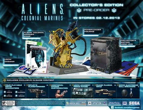 A list of video game collector's edition at collector's cat database! Aliens: Colonial Marines Collector's Edition gets ...