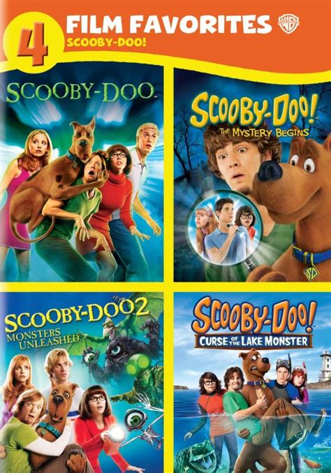 Best Buy Scooby Doo 4 Film Favorites 4 Discs Dvd