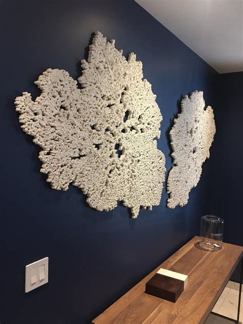 Graphic motifs make great subjects for sculptures. Arozarena De La Fuente - "Coral Ocean" Hand Made-Unique ...