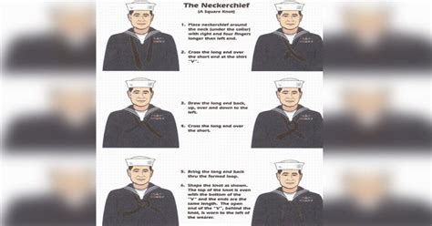 This Is Why Sailors Wear Neckerchiefs With Their Dress Uniform We Are