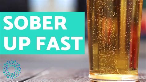 How To Sober Up Fast Alcohol Youtube