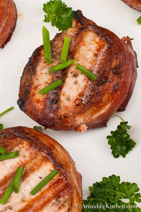 The temperature will come up to 150 f. Bacon Wrapped Pork Tenderloin Medallions | Art and the Kitchen