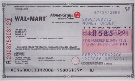 The retailer charges $4 to cash up to $1,000 and $8 for transactions between $1,000 and $5,000. How to fill out a MoneyGram money order - MKRD.info