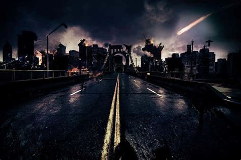100 Destroyed City Backgrounds