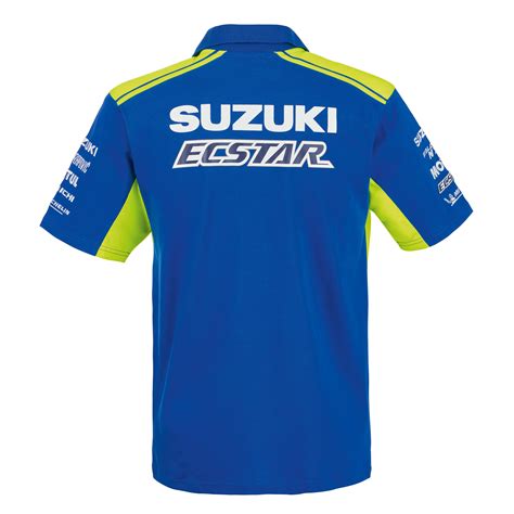 Suzuki Motogp Team Polo Shirt 2019 Suzuki Merchandise And Apparel