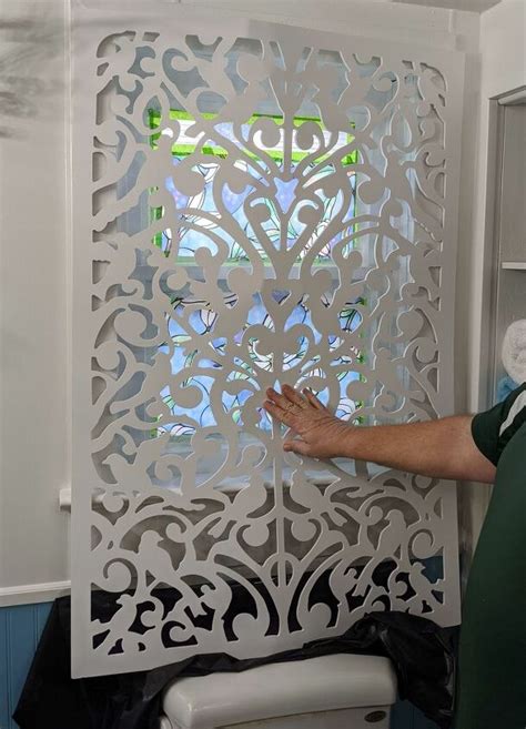 how to transform your bathroom window with a pretty privacy screen 99easyrecipes