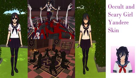 Occult And Scary Girl Yandere Skin By Yandereskins050802 On Deviantart